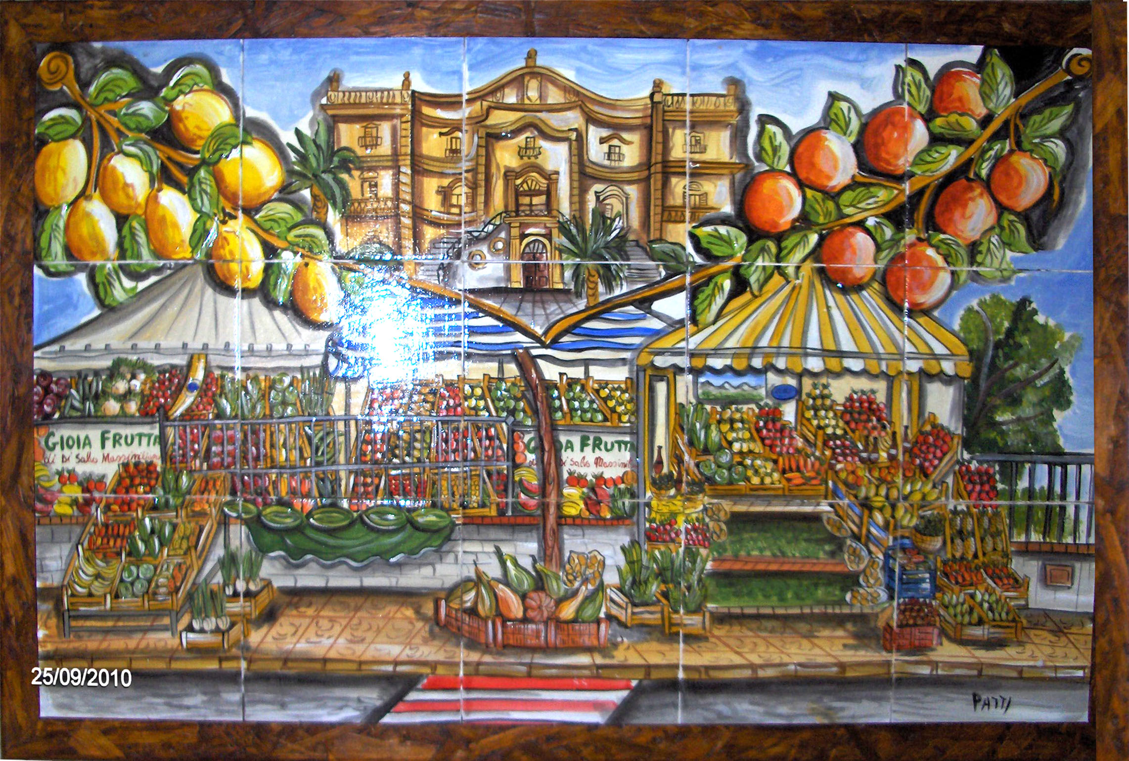 Pannello Gioia Frutta, a Bagheria