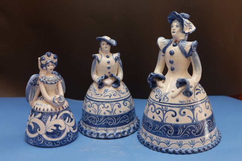 Bambole in ceramica artistica siciliana