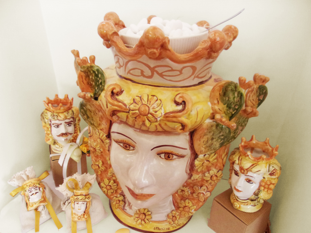 Bomboniera in Ceramica Artistica Siciliana - Collezione Bomboniera 2016