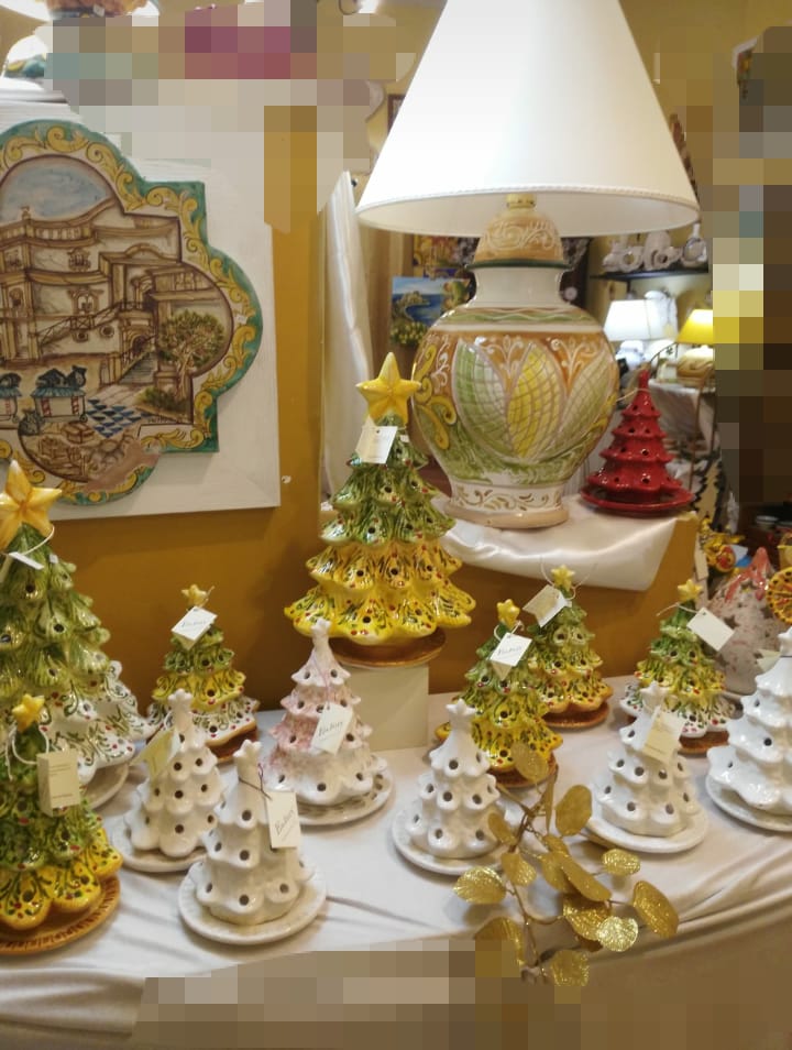 Ceramica Artistica Siciliana - Collezione Natale 2019