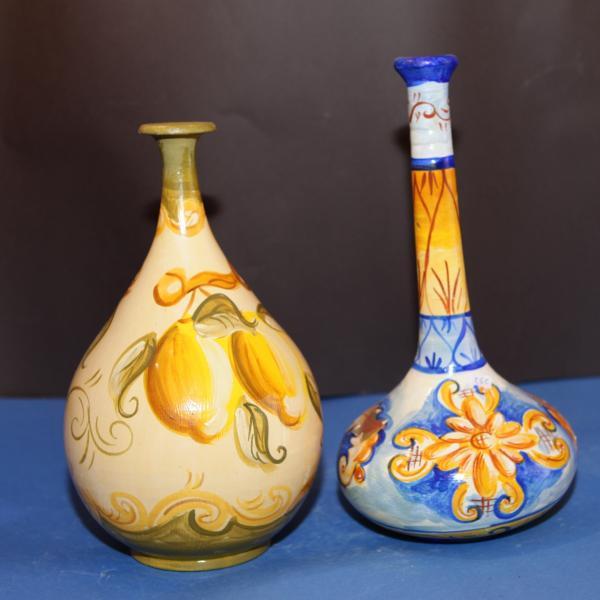 Bottiglie in Ceramica Artistica Siciliana