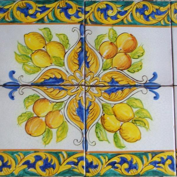 Pannello decorativo - Limoni ed arance