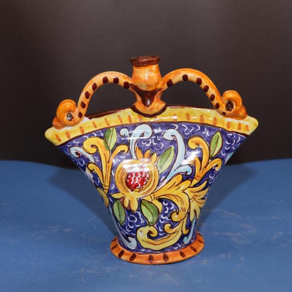 Scaldino in ceramica artistica siciliana